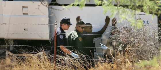 Migrants Attempt To Illegally Cross U.S.-Mexico Border