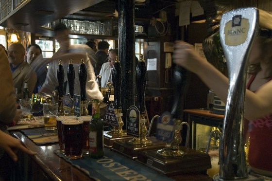 If you want to enjoy a notable microbrew in London, it pays to belly-up in a pub, such as the Market Porter Pub, well off the beaten path.