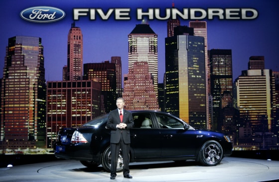 Alan Mullaly, 2008 Ford Five Hundred