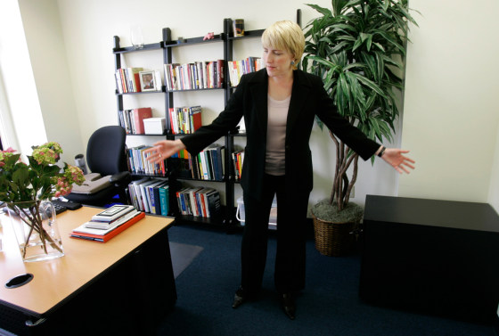 When Jennifer Selby Long was putting together the office she runs her consulting business from, she found most office furniture was made with a “5-feet-10-inch man in mind.”