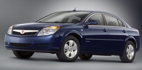 The Aura’s luxurious-looking interior is an apt symbol of GM’s new interior-design initiative.