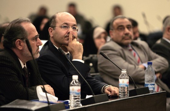 Deputy Iraqi Prime Minister Barham Salih