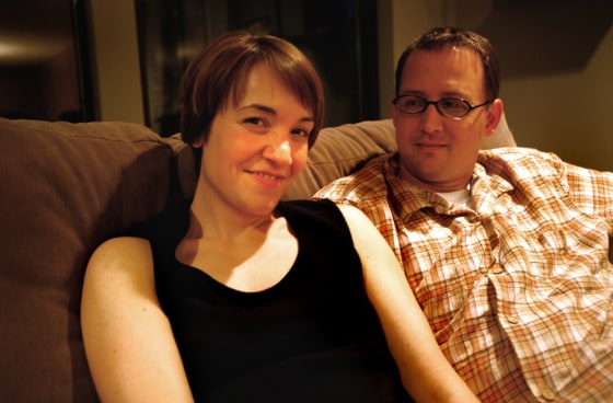 Kristin Kalning and her husband, Steve, in their home in Redmond, Wash., decided to draw the line at in vitro fertilization.