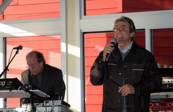 Former Monkee Davy Jones sings at a Kohl’s Cares for Kids Event at Chelsea Piers on Feb. 6.