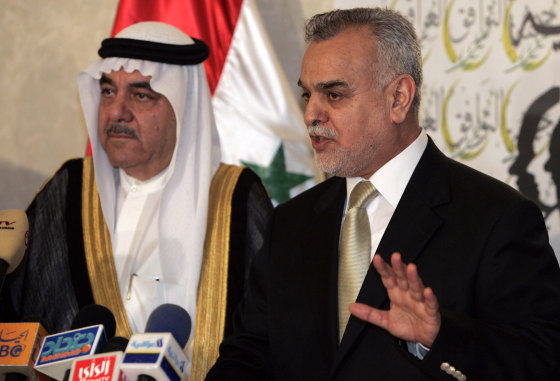 Iraq's Vice President Tareq al-Hashemi (