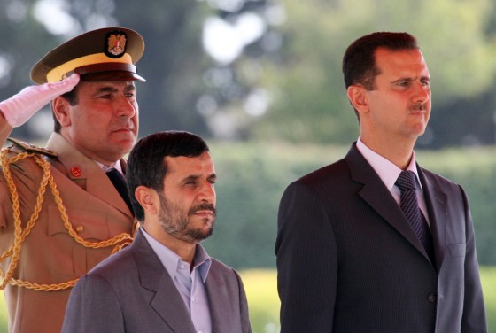 Bashar Assad, Mahmoud Ahmadinejad