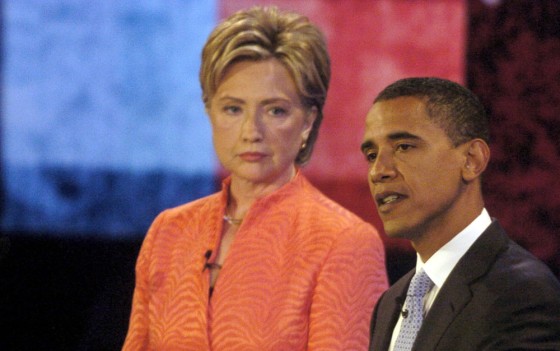 CLINTON, OBAMA