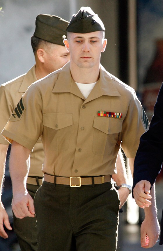 Sgt. Lawrence G. Hutchins III was the first and only member of an eight-member squad to be convicted of murdering an Iraqi civilian in the April 2006 incident. 