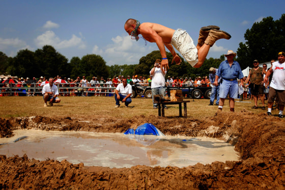 Redneck Ranch Olympics beware, rednecks going for gold