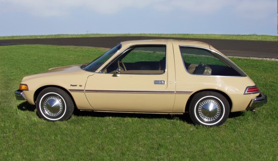 The AMC Pacer, derisively referred to as "a pregnant rollerskate," has become popular with collectors over the past few years.