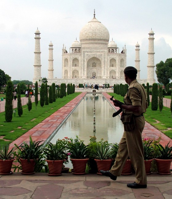 The Taj Mahal draws around 20,000 visitors every day. It was completed in 1648 after 17 years of construction by 20,000 workers.