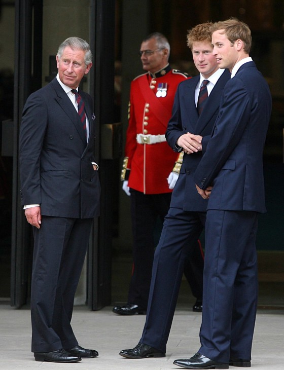 Prince Harry and Prince William, PRINCE CHARLES