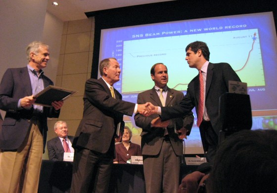 Bart Gordon, Lamar Alexander, Zach Wamp, Thom Mason