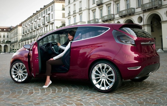 Ford Verve — how the next-generation Fiesta might look.