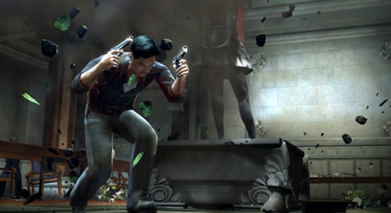 'Stranglehold,' an explosive new shooter from Midway, borrows heavily from the cinema to take players on an action-packed thrill ride.