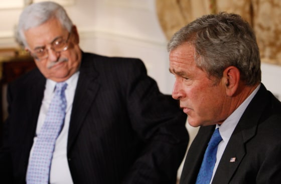 George W. Bush, Mahmoud Abbas