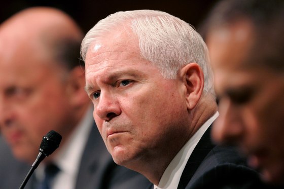 Gates, Pace, and Negroponte face questions about funding the wars in Iraq and Afghanistan on Capitol Hill