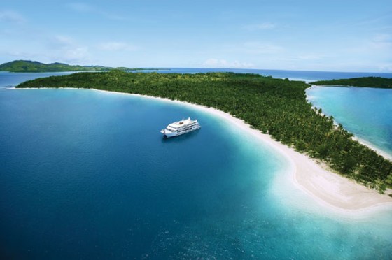 Spend seven days island-hopping on the Fiji Princess through that country’s remote Mamanuca and Yasawa Group archipelagoes, where untouched coral cays make for electric snorkeling and prime beach-side barbecues.
