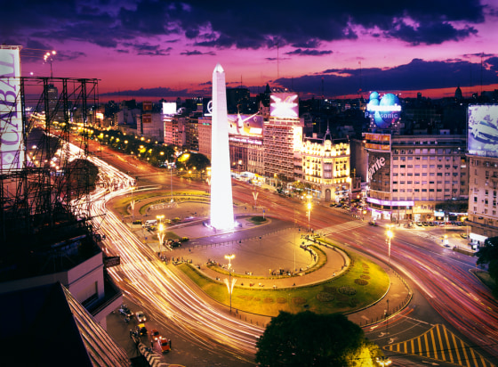 Obelisk on Avenida 9 de Julio