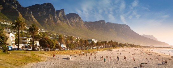Camps Bay Beach and Twelve Apostles