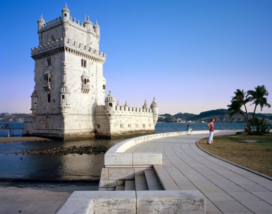 Belem tower on Tagus river