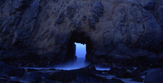 pfeiffer beach before sunrise, Big Sur, CA