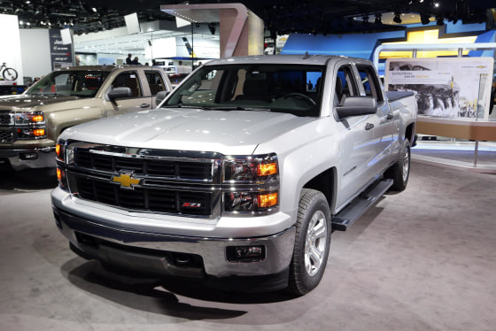GM Sweeps. The Chevrolet Silverado (show here) has been named North American Truck of the Year, while the Chevrolet Corvette Stingray has been named North American Car of the Year.