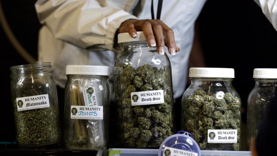 Image: Marijuana strains in Seattle.