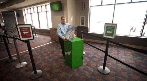 Colorado Springs airport marijuana drop box