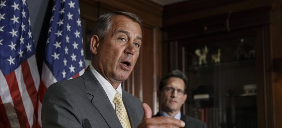 Image: John Boehner, Eric Cantor