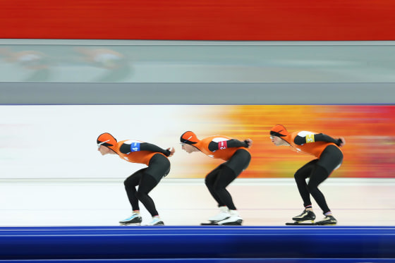 Image: Speed Skating - Winter Olympics Day 14