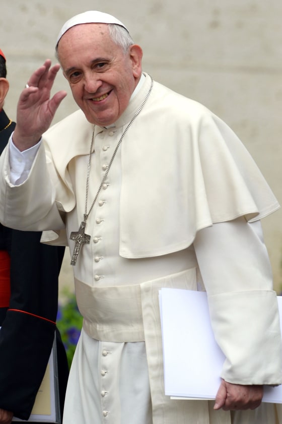 Image: VATICAN-CONSISTORY-POPE