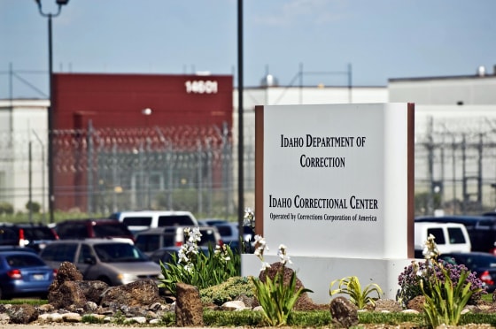 Image: The Idaho Correctional Center south of Boise, Idaho