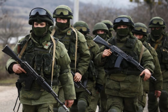 Russian Forces Seize Crimean Border Guard Post