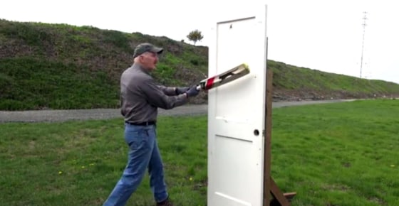 A still from a video posted on YouTube by Alexander Jason, a crime-scene analyst.