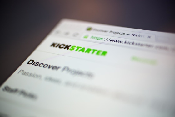 Image: Kickstarter screen