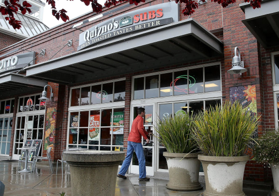 Quiznos sandwich chain filed for bankruptcy protection on Friday.