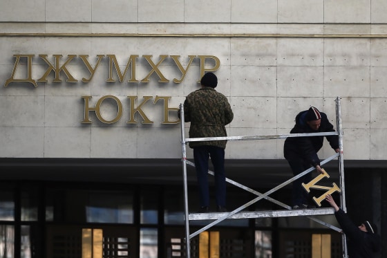 Image: Crimea Recognised As Sovereign State By Putin