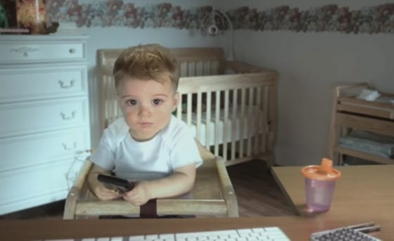 Image: The E*Trade baby announces his retirement