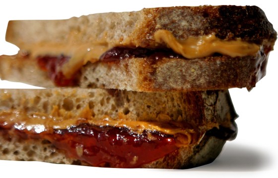 Image: Peanut butter and jelly