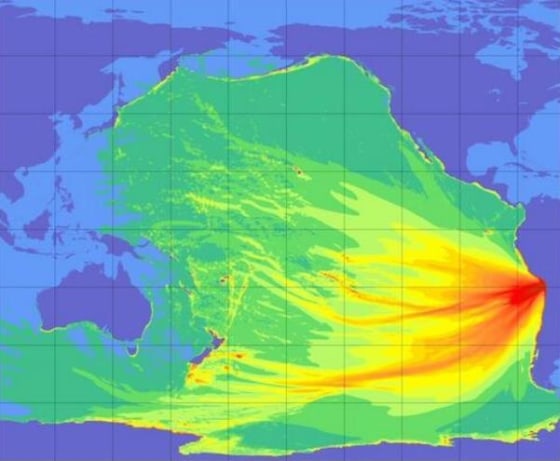 Image: Tsunami forecast