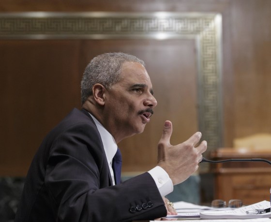 Attorney General Eric Holder says the Justice Department is probing high-frequency trading to see if it violates insider trading laws.