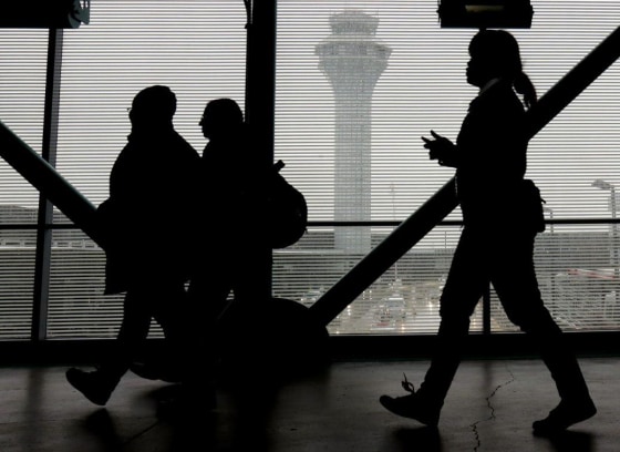 Passengers at O'Hare