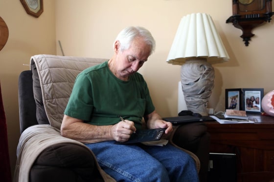 Image: Bob Hoaglan is a Vietnam veteran who has ALS