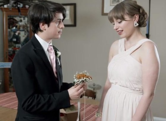 KFC drumstick corsage