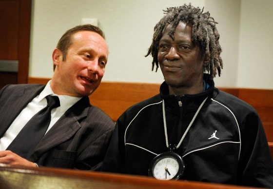 Image: Flavor Flav in court
