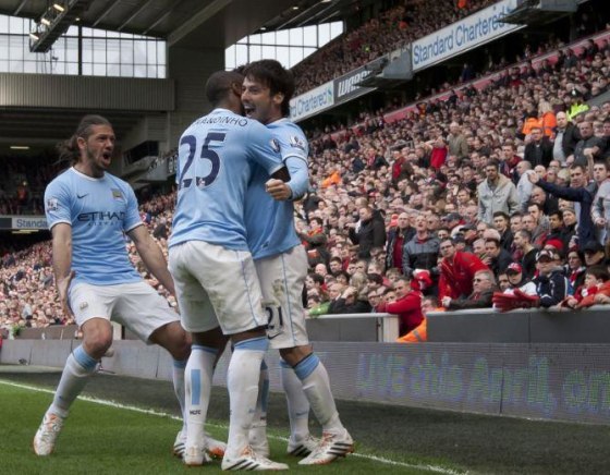 Manchester City celebrates