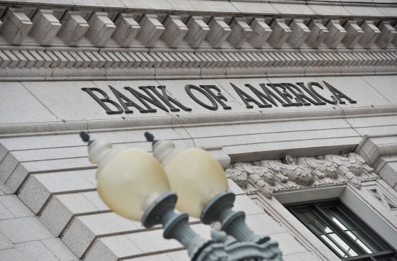 Bank of America posted a first-quarter loss after taking $6 billion in charges for legal expenses.