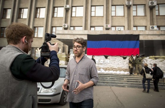 Image: U.S. journalist Simon Ostrowsky