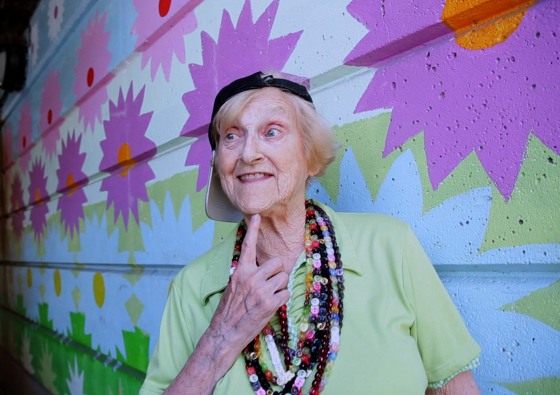 Image: Marion the rapping granny